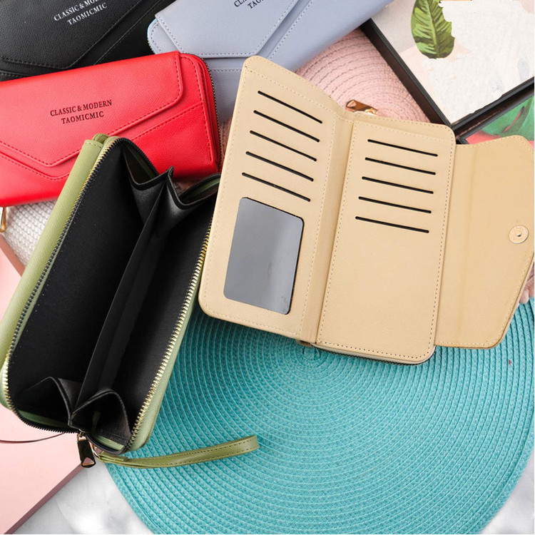 کیف پول زنانه مدل دسته دار کد KZD-0155