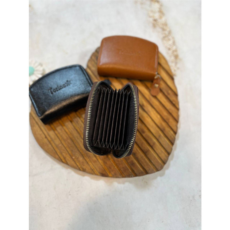 جاکارتی مردانه مدل چرم طبیعی آرتا کد JK-0150