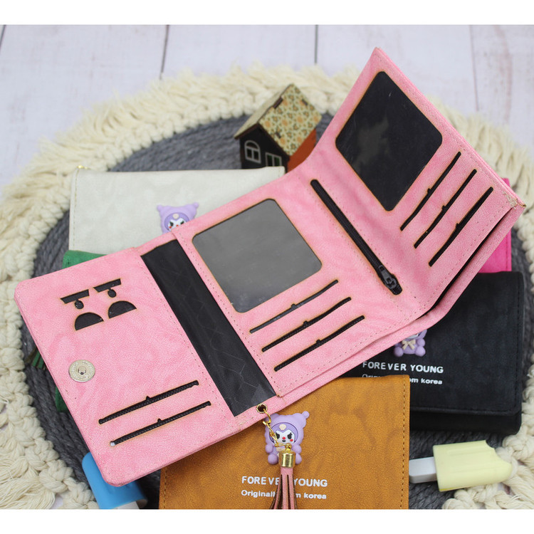 کیف پول دخترانه مدل کرومی کد KZD-0162