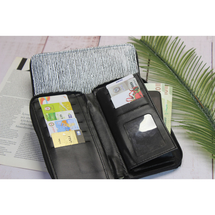 کیف پول زنانه مدل دلوار کد KZD-093