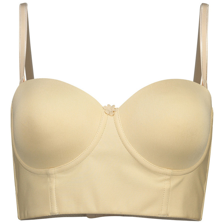 سوتین دکلته (Strapless) با بند قابل جدا شدن زنانه عشوه مدل DK-21503