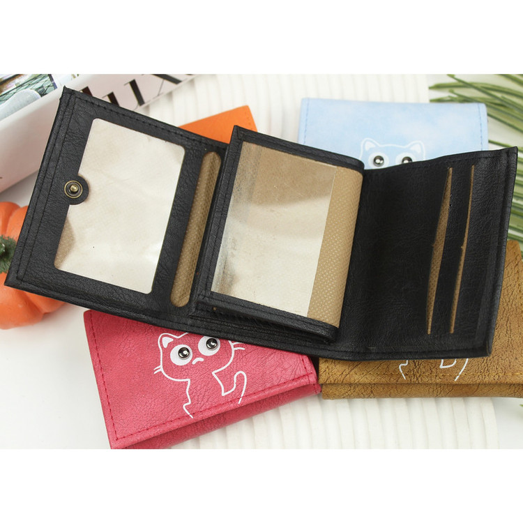 کیف پول زنانه مدل گربه کد KZD-0202