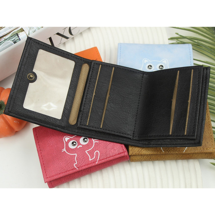 کیف پول زنانه مدل گربه کد KZD-0202