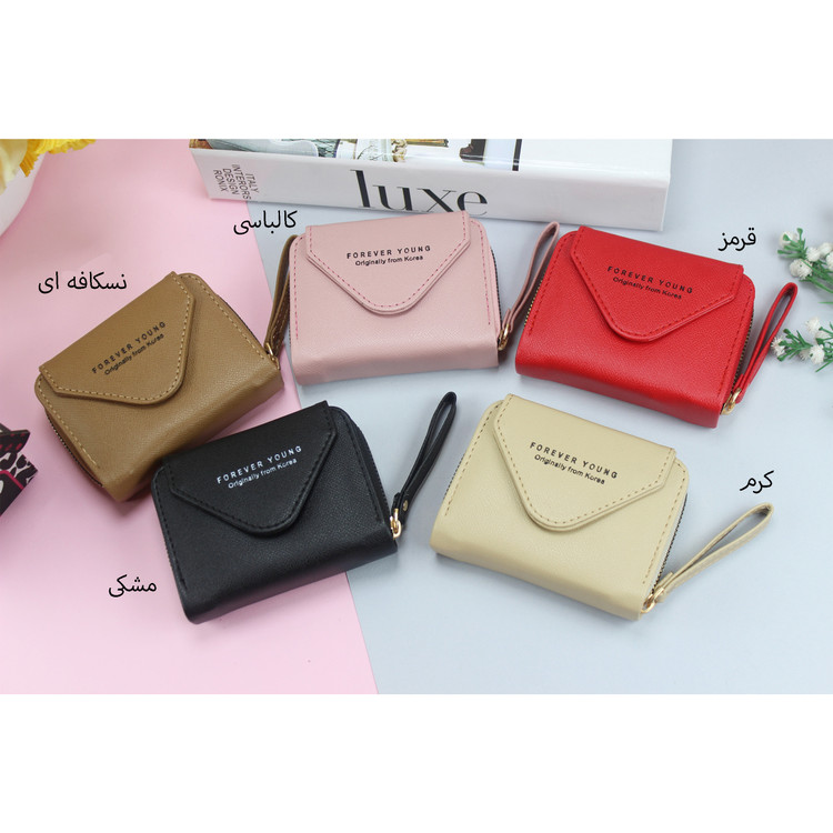 کیف پول زنانه مدل آنسل کد KZD-0211