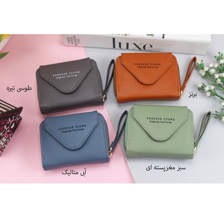 کیف پول زنانه مدل آنسل کد KZD-0211
