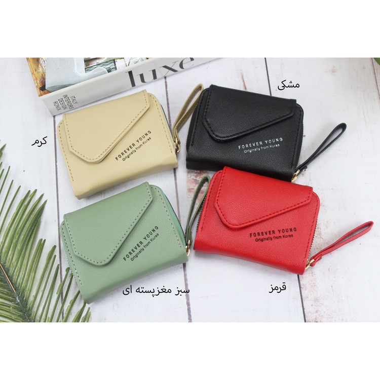 کیف پول زنانه مدل دلارین کد KZD-0213