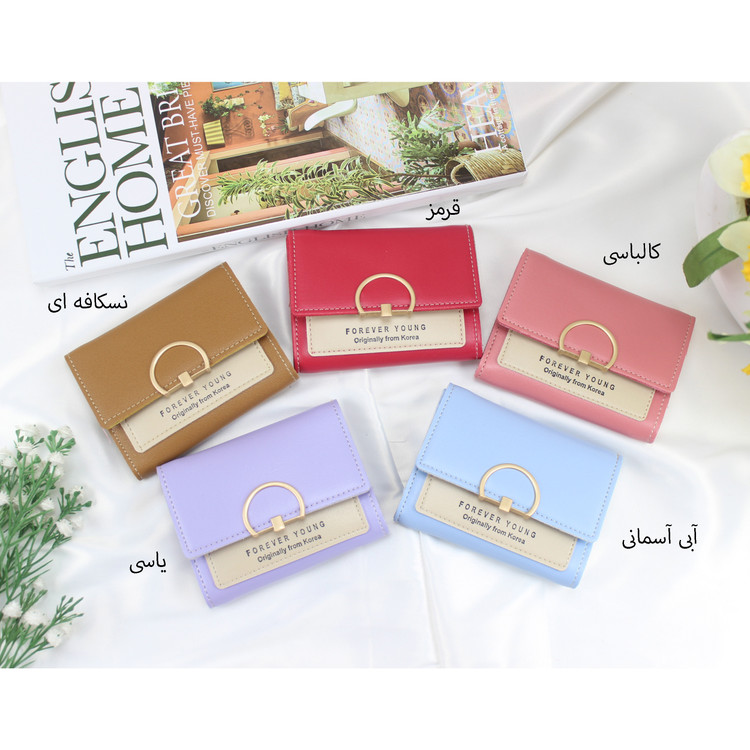 کیف پول زنانه مدل گلدورا کد KZD-0221