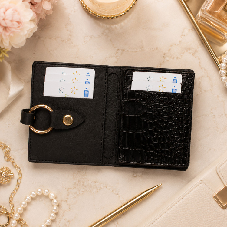 کیف پول زنانه مدل لیزارد کد KZD-0235